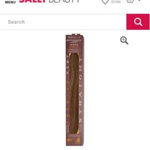 Euronext toffee brown 18” hair extensions